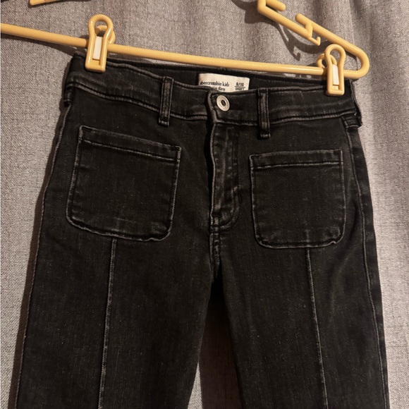 Abercrombie Kids black Flare Jeans - Picture 3 of 9